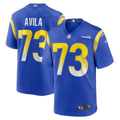 Steve Avila Los Angeles Rams Home Game Jersey - Royal sale