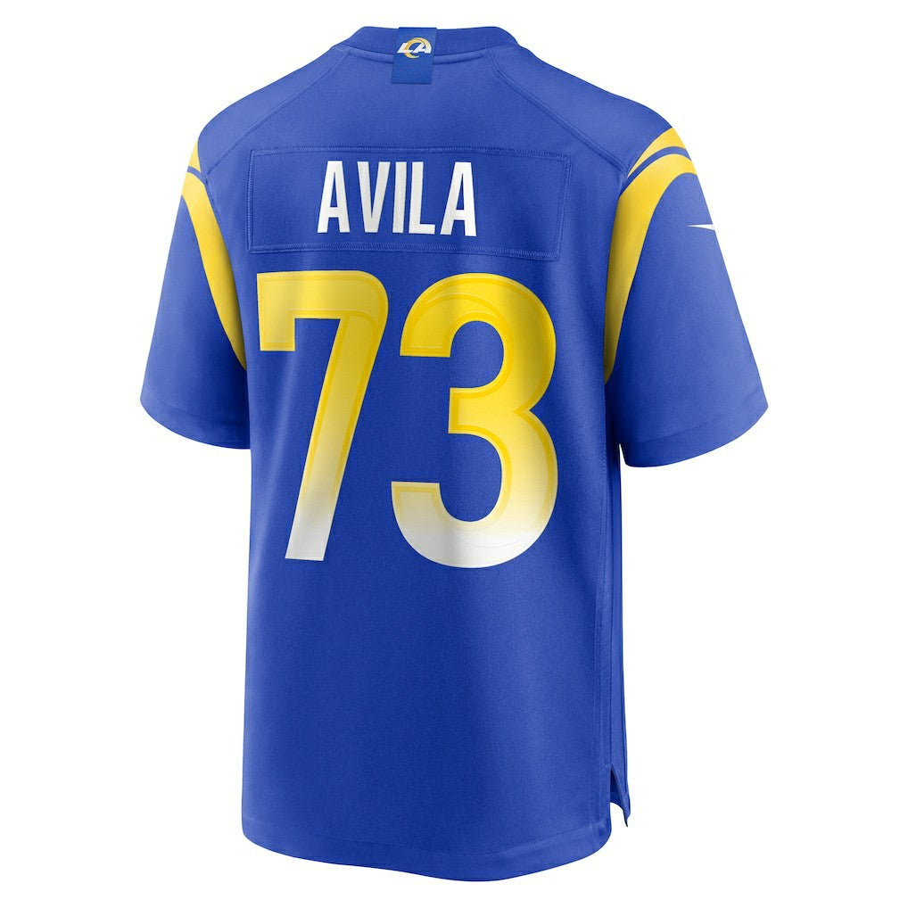 Steve Avila Los Angeles Rams Home Game Jersey - Royal sale