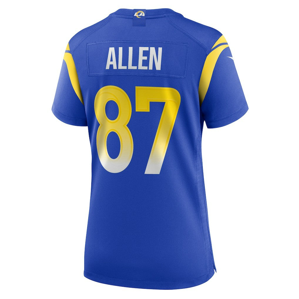 Davis Allen Los Angeles Rams Women's Home Game Jersey - Royal sale