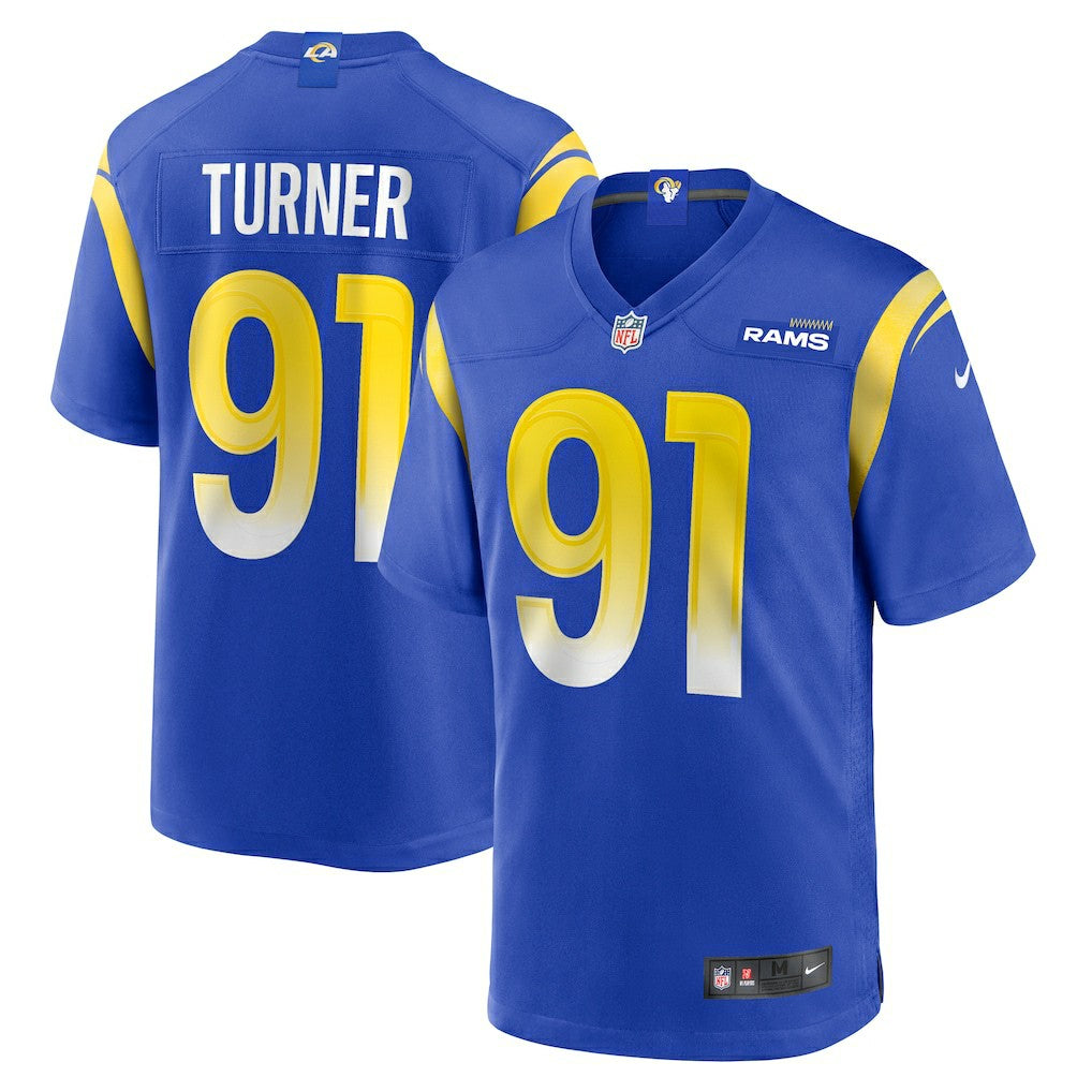 Kobie Turner Los Angeles Rams Home Game Jersey - Royal for sale