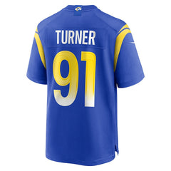 Kobie Turner Los Angeles Rams Home Game Jersey - Royal for sale