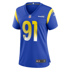 Kobie Turner Los Angeles Rams Women's Home Game Jersey - Royal on sale
