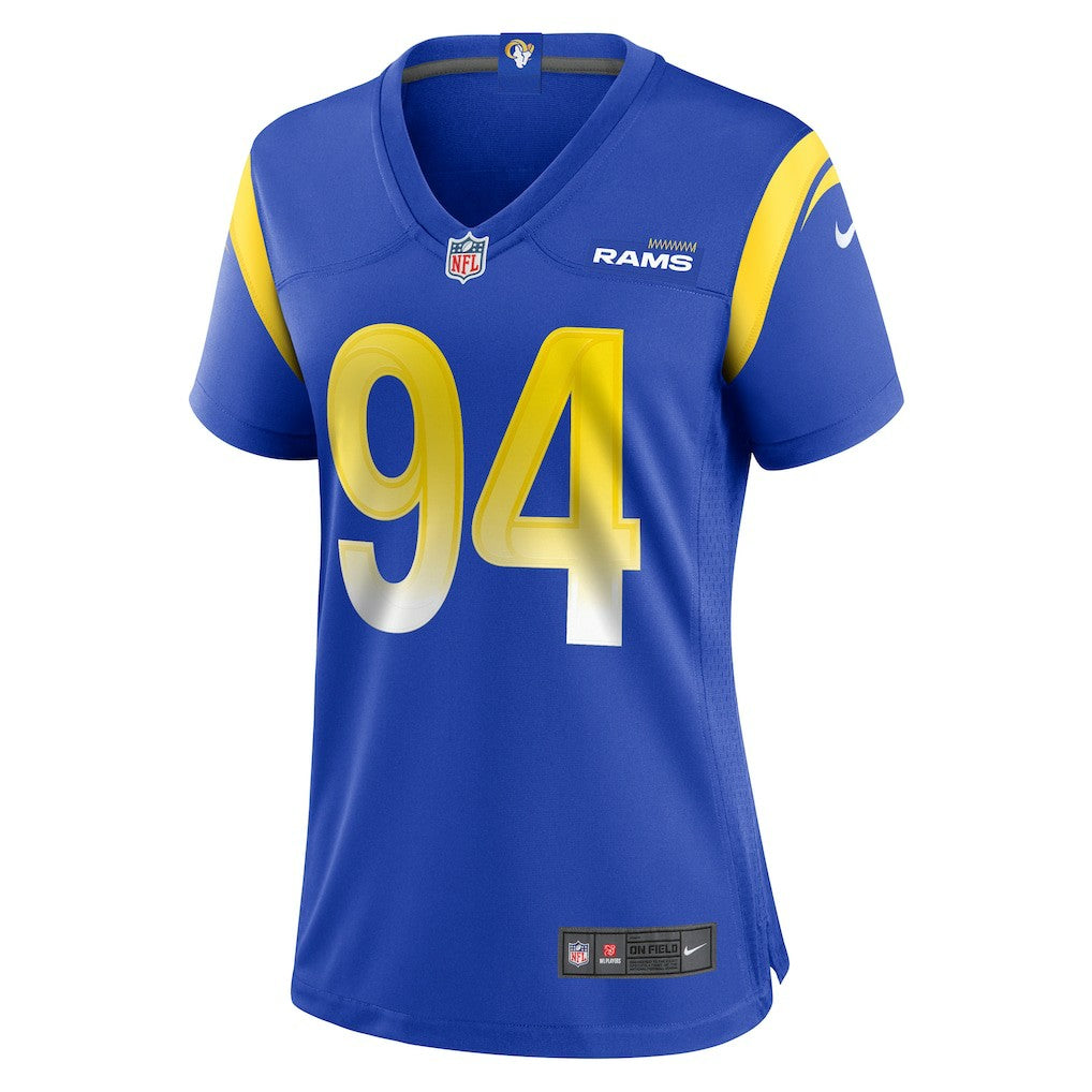 Desjuan Johnson Los Angeles Rams Women's Home Game Jersey - Royal outlet