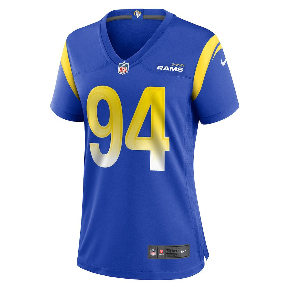 Desjuan Johnson Los Angeles Rams Women's Home Game Jersey - Royal outlet