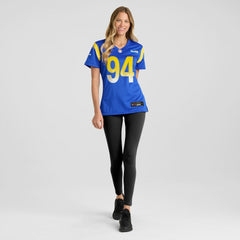 Desjuan Johnson Los Angeles Rams Women's Home Game Jersey - Royal outlet