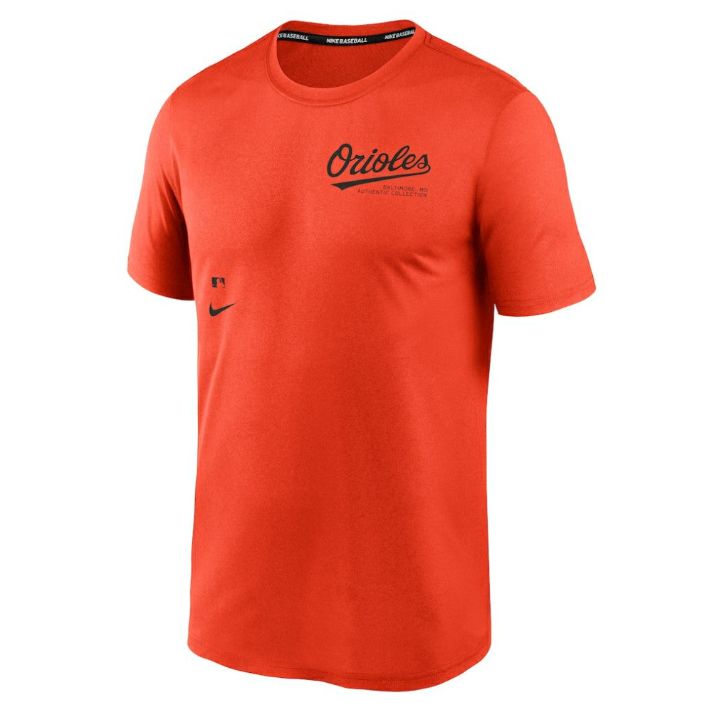 Baltimore Orioles Authentic Collection Early Work Tri-Blend Performance T-Shirt Orange