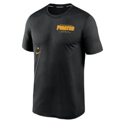 Pittsburgh Pirates Authentic Collection Early Work Tri-Blend Performance T-Shirt Black