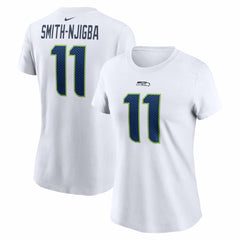 Jaxon Smith-Njigba Seattle Seahawks Women's Player Name & Number T-Shirt - White outlet