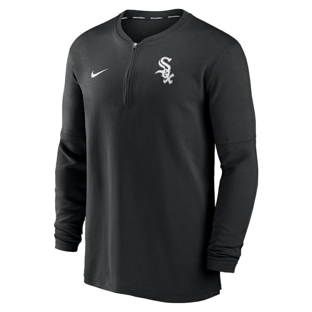 Chicago White Sox Authentic Collection Game Time Performance Quarter-Zip Top Black
