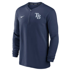 Tampa Bay Rays Authentic Collection Game Time Performance Quarter-Zip Top Navy