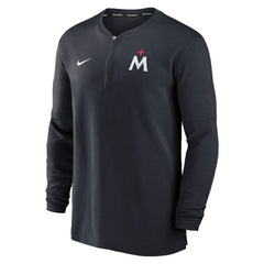 Minnesota Twins Authentic Collection Game Time Performance Quarter-Zip Top Navy