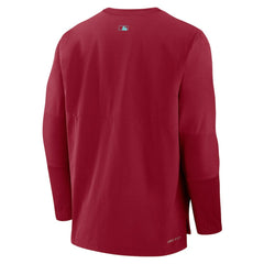 Arizona Diamondbacks Authentic Collection Player Dri-FIT Lightweight Pullover Red