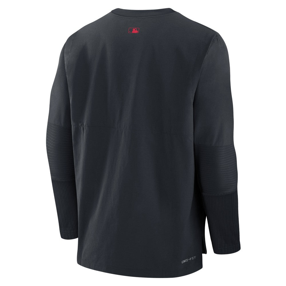 Cleveland Guardians Authentic Collection Player Dri-FIT Lightweight Pullover Navy