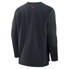 Cleveland Guardians Authentic Collection Player Dri-FIT Lightweight Pullover Navy