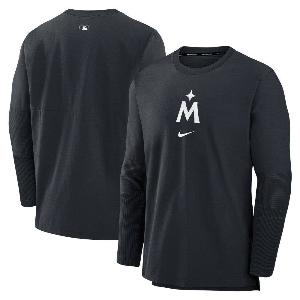 Minnesota Twins Authentic Collection Player Dri-FIT Lightweight Pullover Navy