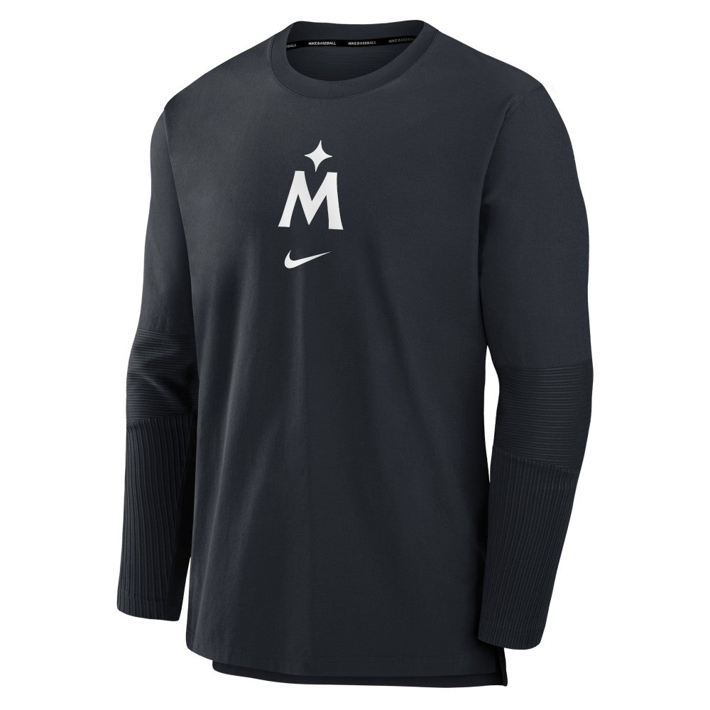 Minnesota Twins Authentic Collection Player Dri-FIT Lightweight Pullover Navy