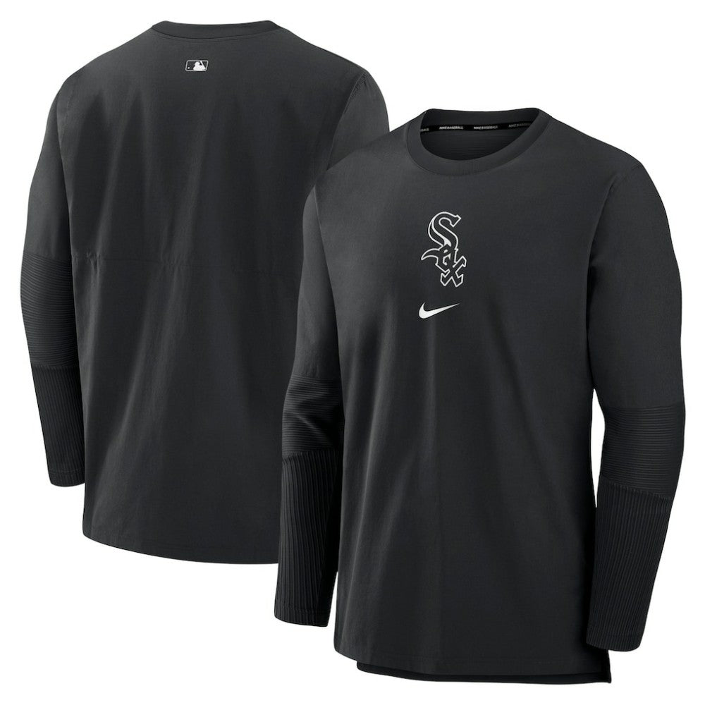 Chicago White Sox Authentic Collection Player Dri-FIT Lightweight Pullover Black