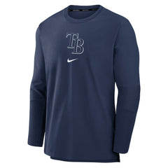 Tampa Bay Rays Authentic Collection Player Dri-FIT Lightweight Pullover Navy