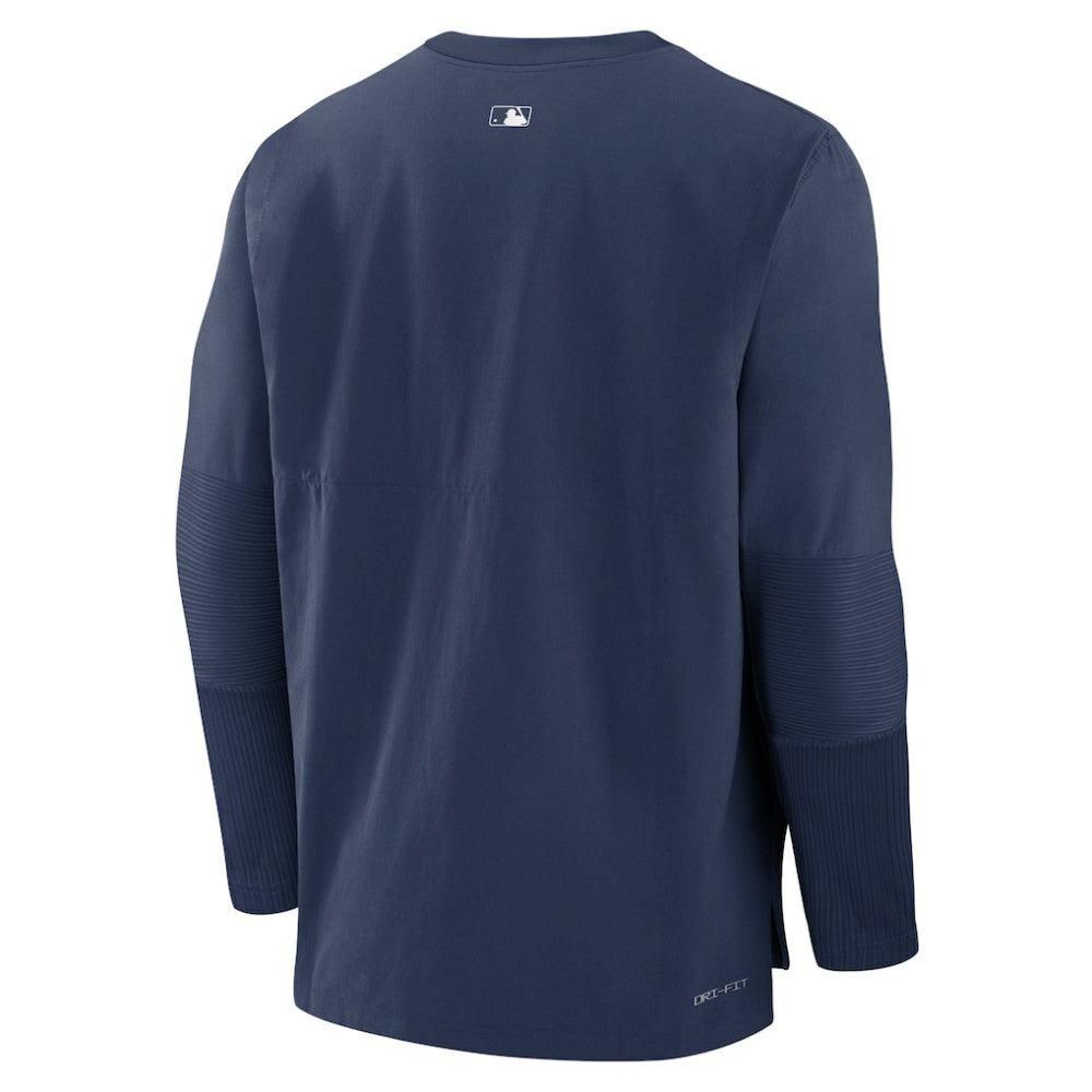 Tampa Bay Rays Authentic Collection Player Dri-FIT Lightweight Pullover Navy