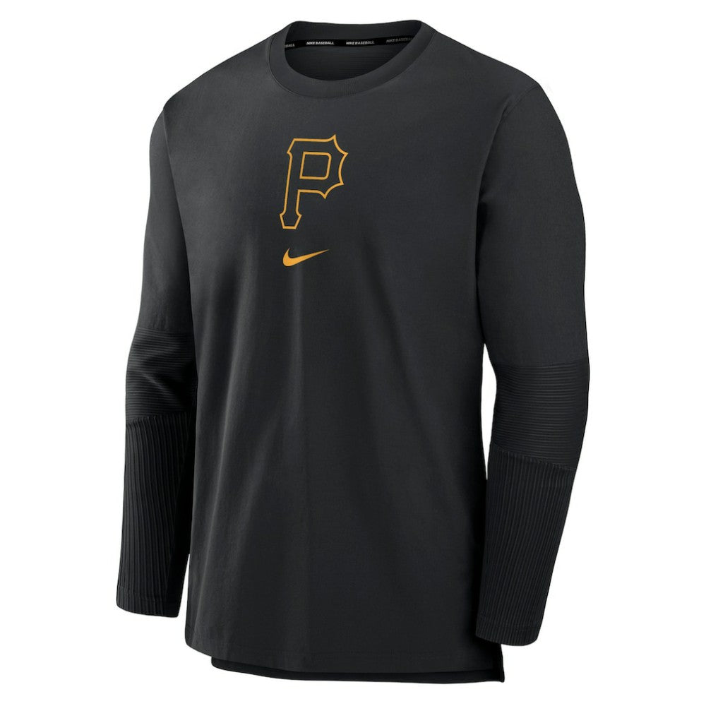 Pittsburgh Pirates Authentic Collection Player Dri-FIT Lightweight Pullover Black