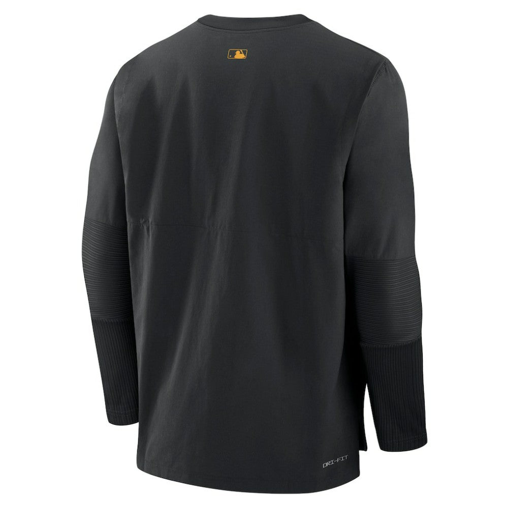 Pittsburgh Pirates Authentic Collection Player Dri-FIT Lightweight Pullover Black