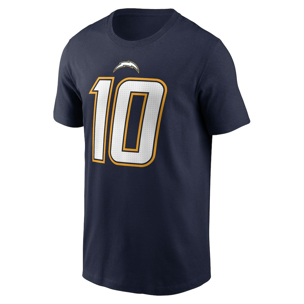 Justin Herbert Los Angeles Chargers Alternate Super Chargers Name & Number T-Shirt - Navy sale