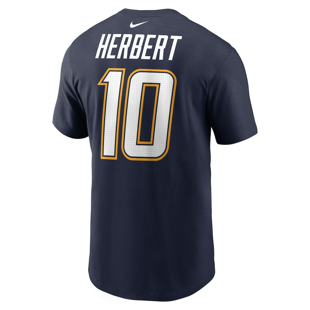 Justin Herbert Los Angeles Chargers Alternate Super Chargers Name & Number T-Shirt - Navy sale