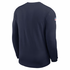 Dallas Cowboys Sideline Coach UV Dri-FIT Long Sleeve Shirt - Navy cheap