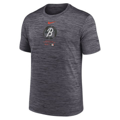 Baltimore Orioles City Connect Authentic Collection Practice Velocity Performance T-Shirt Black