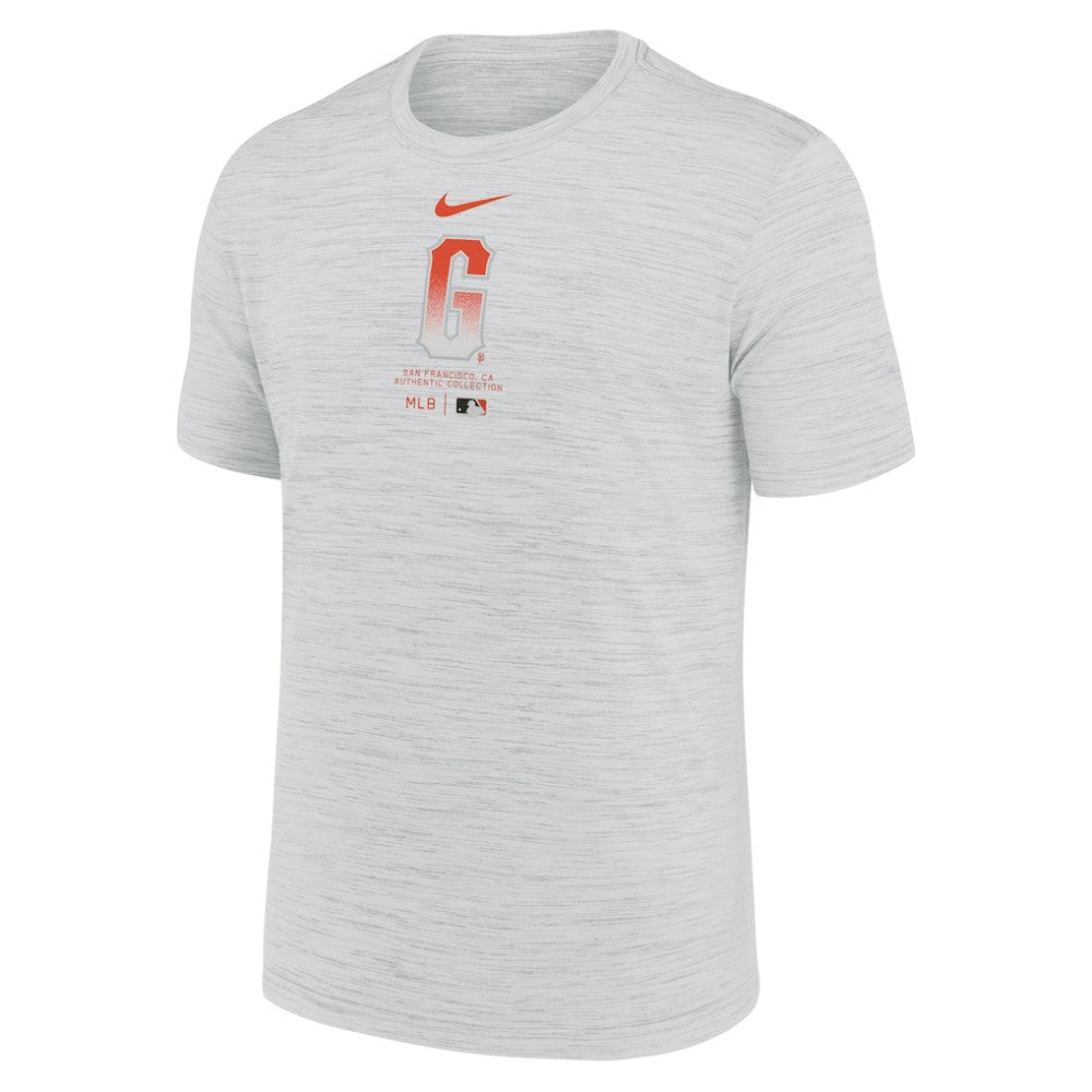 San Francisco Giants City Connect Authentic Collection Practice Velocity Performance T-Shirt White