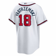 Mike Yastrzemski Atlanta Braves Replica Jersey White