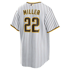 Mason Miller San Diego Padres Home Replica Jersey White
