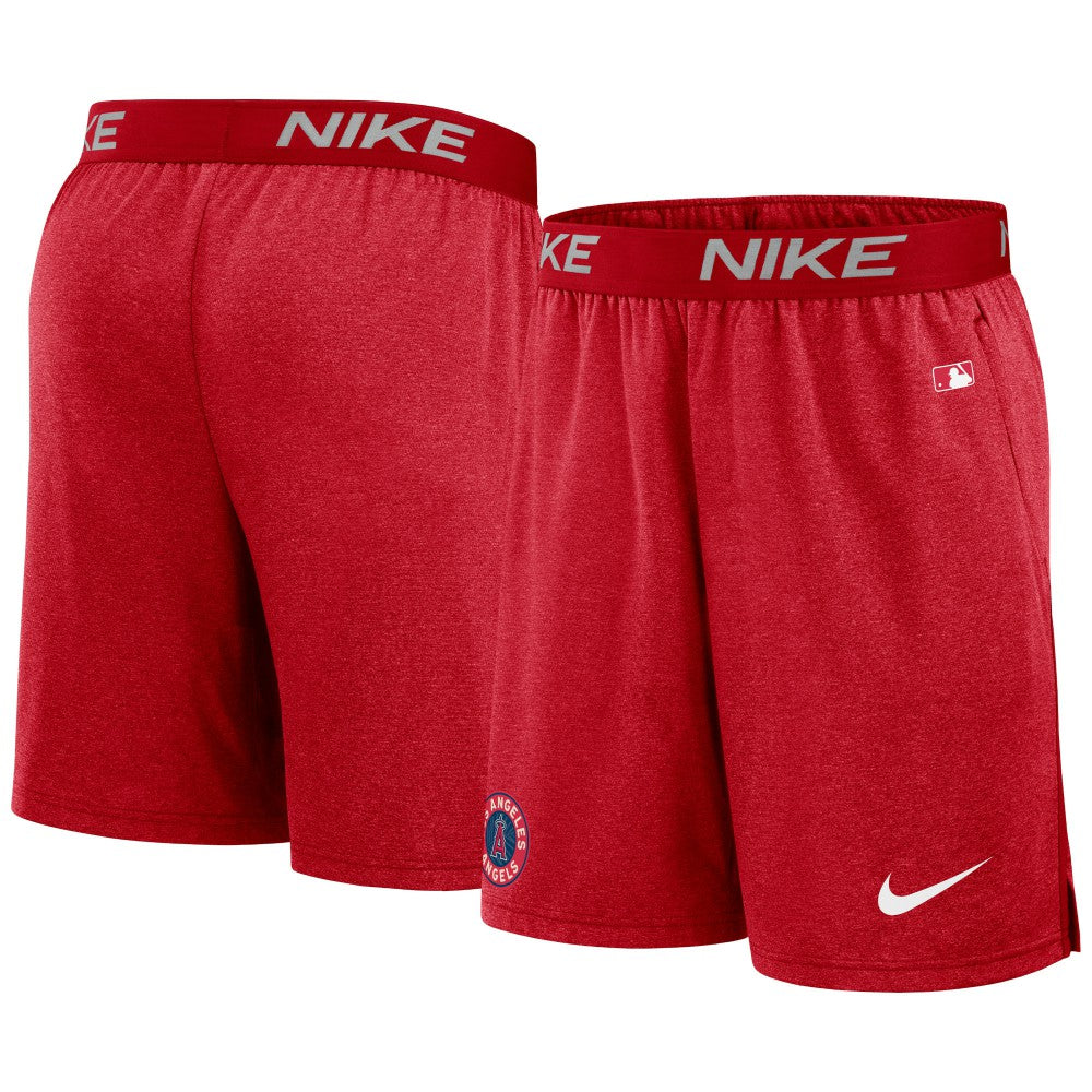 Los Angeles Angels City Connect Authentic Collection Performance Practice Shorts Red