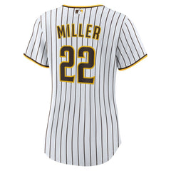 Mason Miller San Diego Padres Women's Home Replica Jersey White