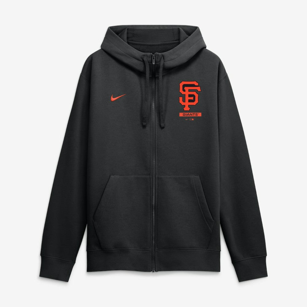 San Francisco Giants Primetime Lockup Full-Zip Hoodie Black