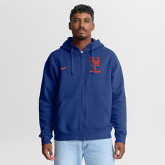 New York Mets Primetime Lockup Full-Zip Hoodie Royal