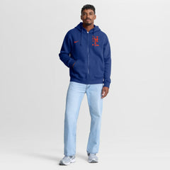 New York Mets Primetime Lockup Full-Zip Hoodie Royal