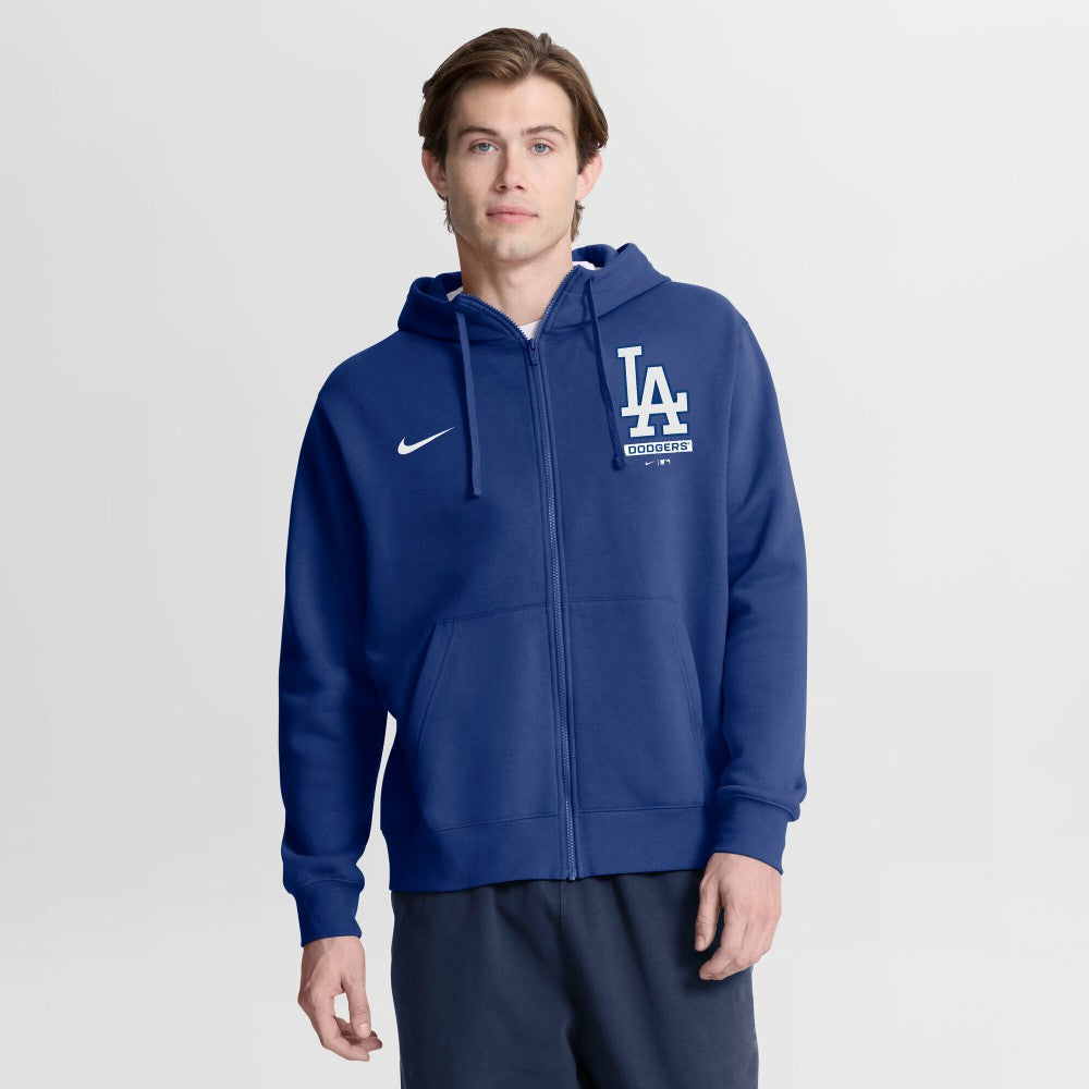 Los Angeles Dodgers Primetime Lockup Full-Zip Hoodie Royal