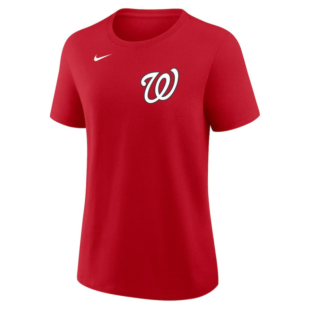 Dylan Crews Washington Nationals Women's Name & Number T-Shirt Red