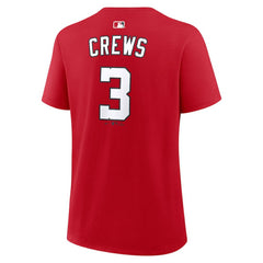 Dylan Crews Washington Nationals Women's Name & Number T-Shirt Red