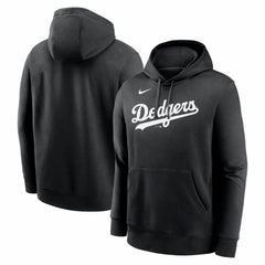 Los Angeles Dodgers Logo Club Fleece Hoodie Black
