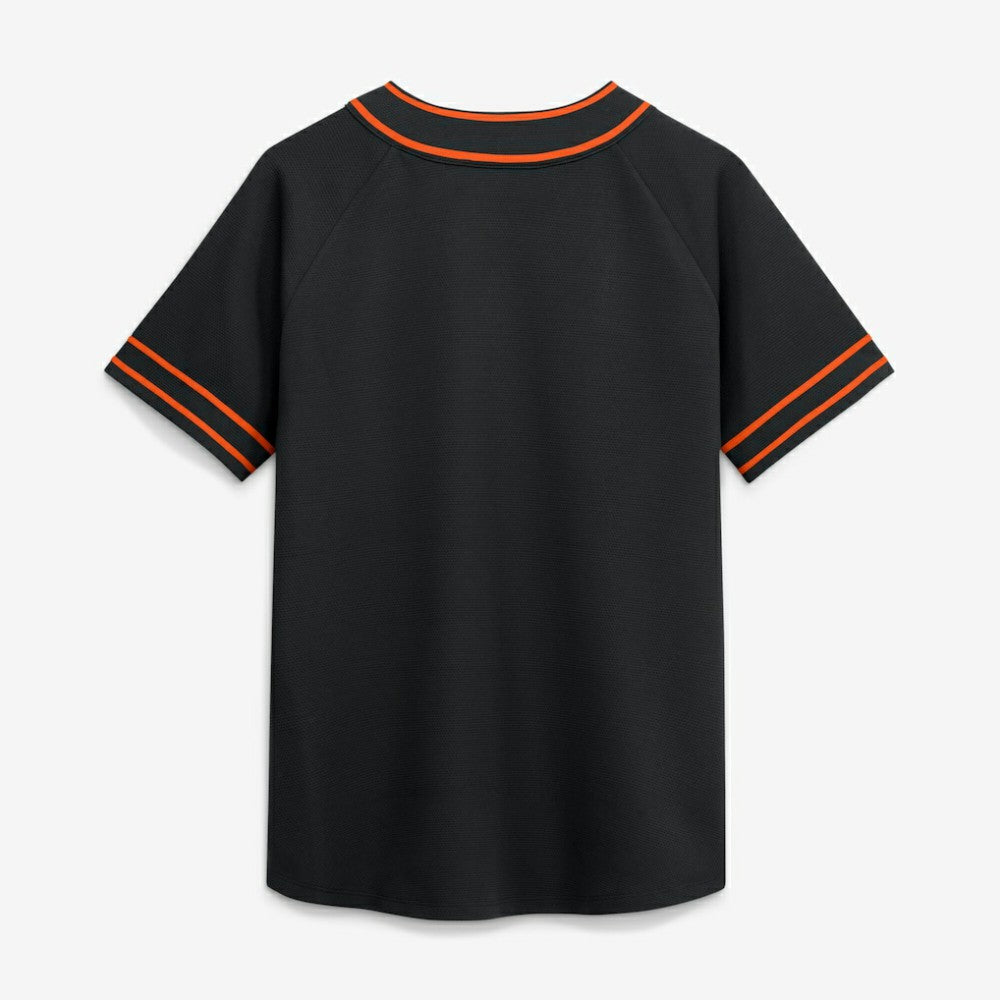 San Francisco Giants Women's Diva Race Ahead Raglan V-Neck T-Shirt Black