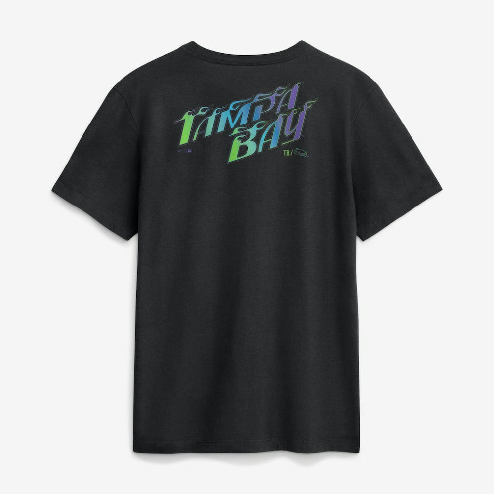 Tampa Bay Rays City Connect 2-Hit T-Shirt Black