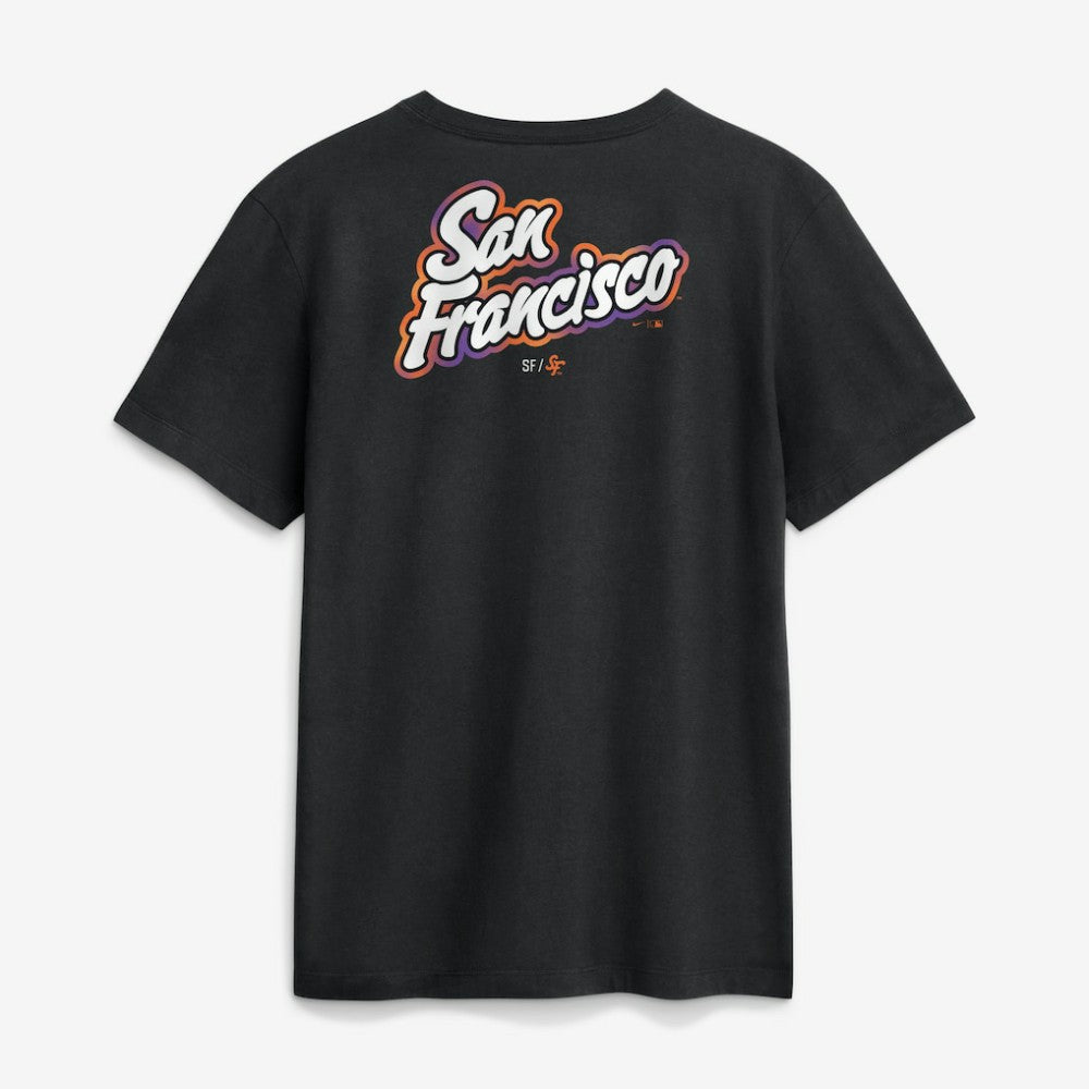 San Francisco Giants City Connect 2-Hit T-Shirt Black