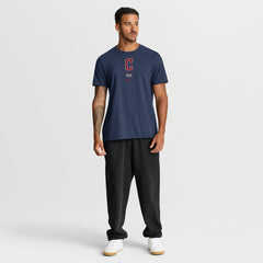 Cleveland Guardians City Connect 2-Hit T-Shirt Navy