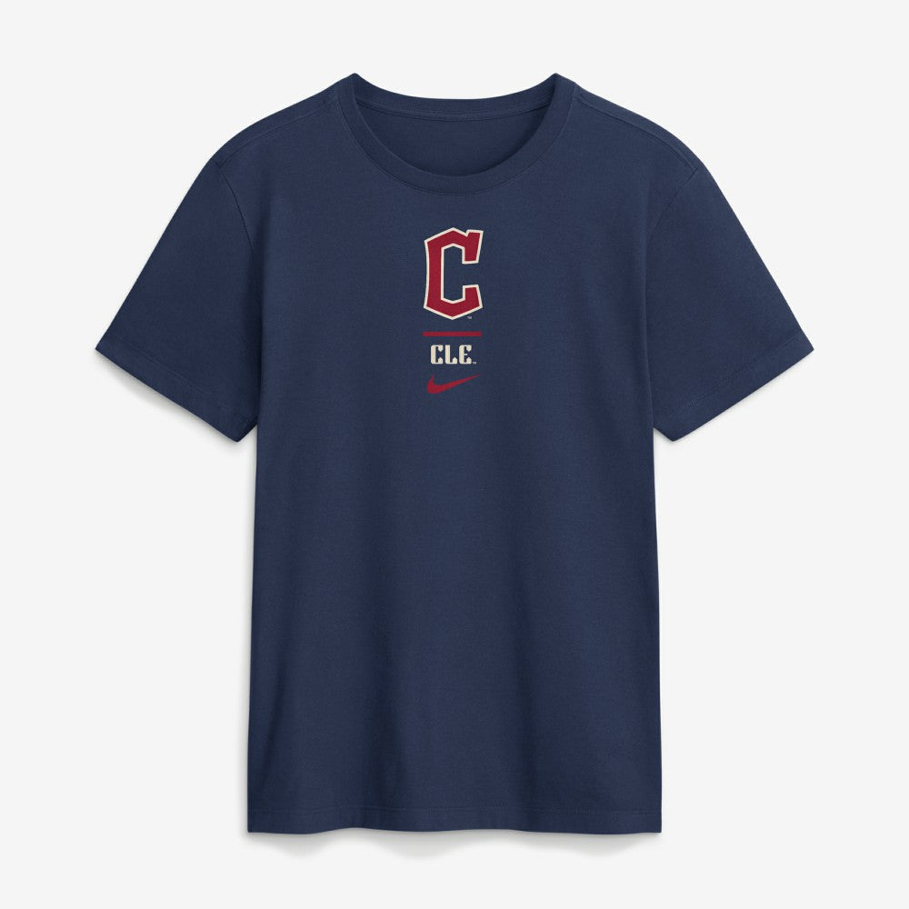 Cleveland Guardians City Connect 2-Hit T-Shirt Navy
