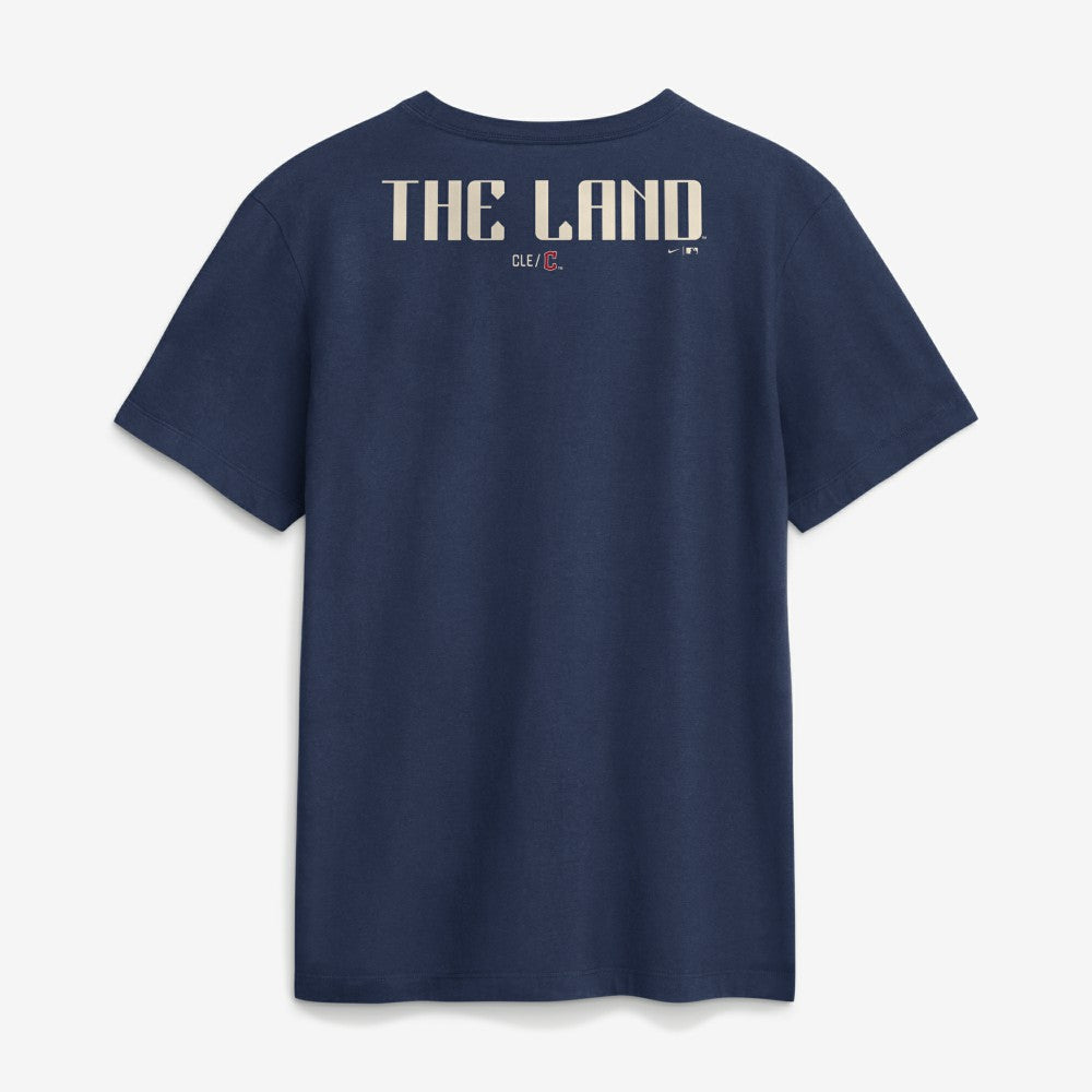 Cleveland Guardians City Connect 2-Hit T-Shirt Navy