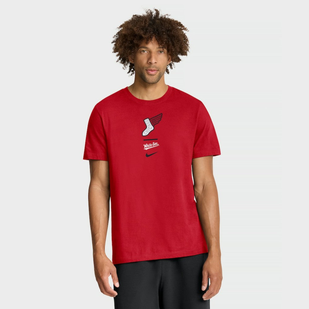 Chicago White Sox City Connect 2-Hit T-Shirt Red