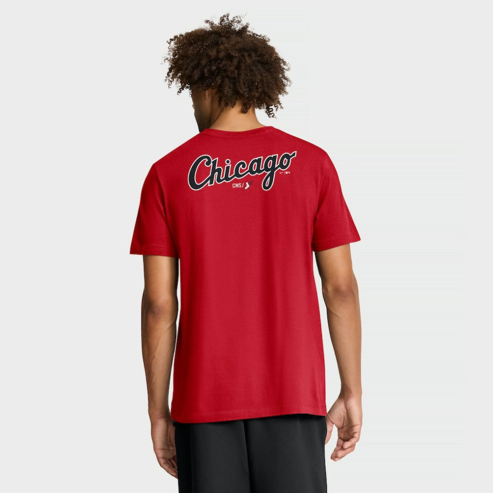 Chicago White Sox City Connect 2-Hit T-Shirt Red