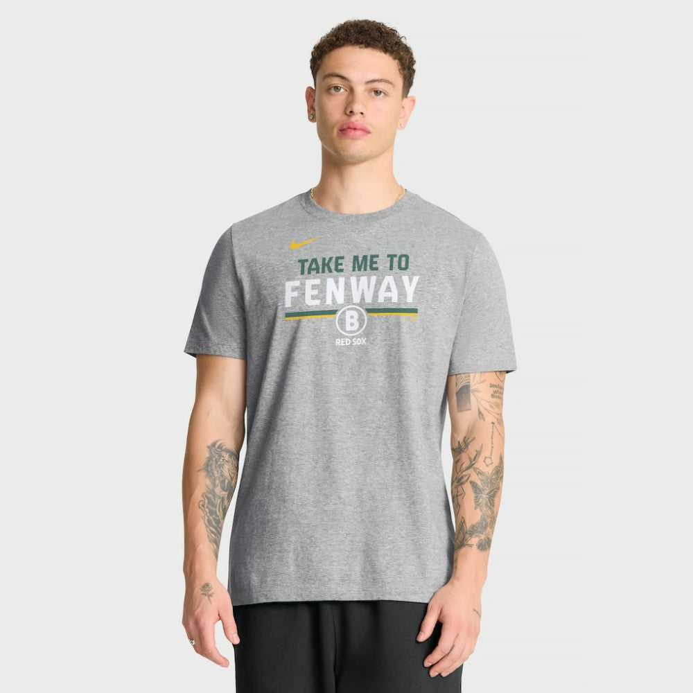 Boston Red Sox City Connect Stacked T-Shirt Gray